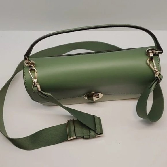 Kate Spade Audrey Flap Crossbody in Sage - Like New! - Picture 4 of 9